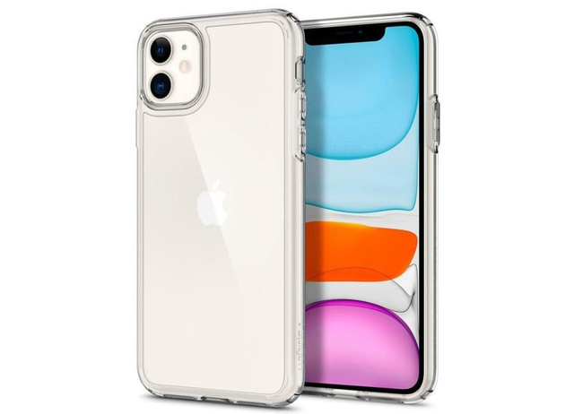 Pouzdro Spigen Ultra Hybrid pro Apple iPhone 11 Crystal Clear glass alog
