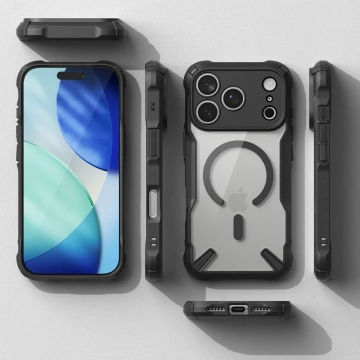 Etui Ochronne do iPhone 17 Pro Max Ringke Fusion X MagSafe Black