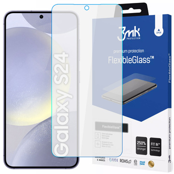 Hybridní sklo pro Samsung Galaxy S24 - 3mk FlexibleGlass™
