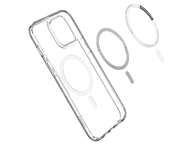 Etui Spigen Ultra Hybrid Mag pre Apple iPhone 12 Pro Max White