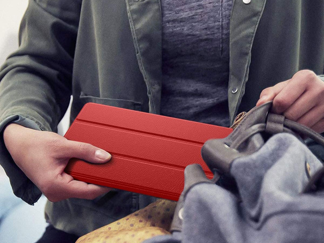 Etui Alogy Book Cover für Lenovo M10 Gen 2 TB-X306 Czerwone