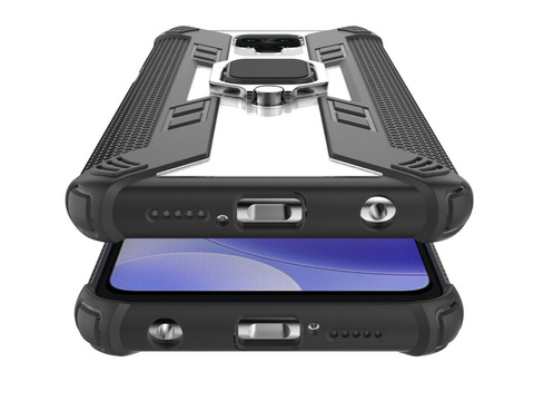 Pancerne Etui Alogy Ring Carbon Halter für Xiaomi Redmi Note 9S/ Pro/ Max