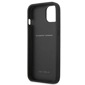 Ferrari iPhone 13 mini 5.4" case red/red hardcase On Track Carbon Stripe