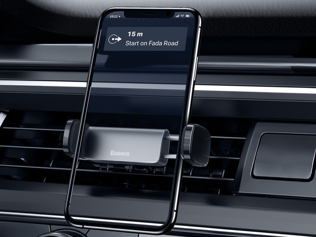 Автомобільний тримач Baseus для вентиляційного отвору Чорний