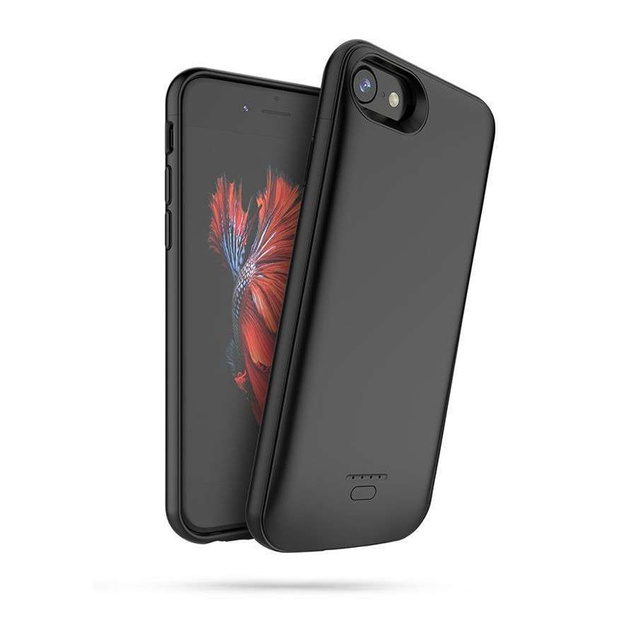 Pouzdro s Powerbank Battery Pack 3200MAH pro Apple iPhone 6 / 6S / 7/8 / SE 2020 Black