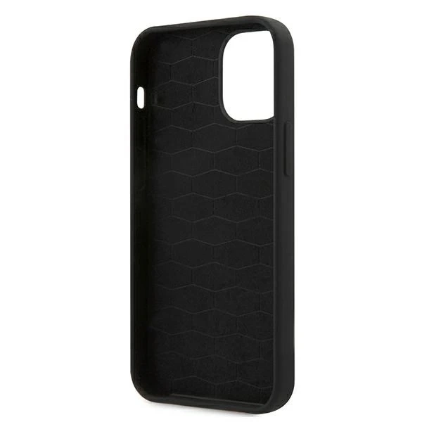 Etui BMW BMHCP12SMSILBK do iPhone 12 mini 5,4" pevné puzdro Silicone M Collection