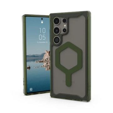 Puzdro UAG Plyo Pro Magnet - ochranné puzdro pre Samsung Galaxy S24 Ultra 5G so vstavaným magnetickým modulom (ľadovo-olivový)