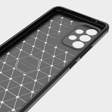 Чохол Etui Alogy Rugged Armor TPU для Samsung Galaxy A73 / A73 5G Carbon Black