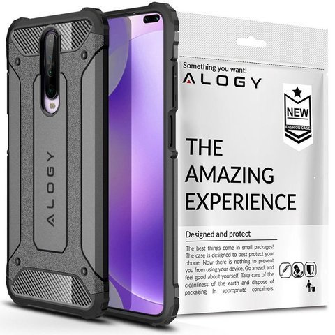 Чохол Alogy Hard Armor для Xiaomi Redmi K30 / Poco X2 сірий