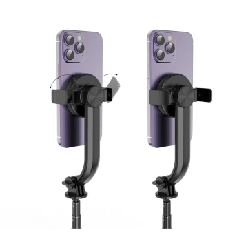 Selfie Stick L04S Magsafe Bluetooth statyw Tripod Black