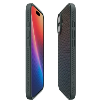 Etui do iPhone 17 Spigen Liquid Air Abyss Green