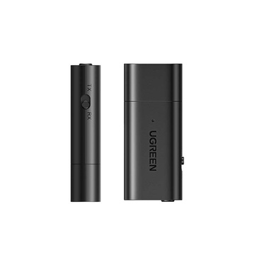 Audio adaptér UGREEN CM523, USB-A do Jack 3,5 mm, Bluetooth 5.1 (černý)