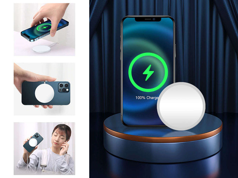 Alogy indukčná nabíjačka pre bezdrôtovú MagSafe 20W pre iPhone 12/13 / PRO / MAX / MINI sieťová nabíjačka