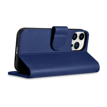 Чохол iCarerWallet Case 2in1 Phone Case для iPhone 14 Pro Max Anti-RFID Flip Leather Cover