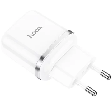 HOCO USB A QC3.0 3A 18W N3 nástenná nabíjačka biela