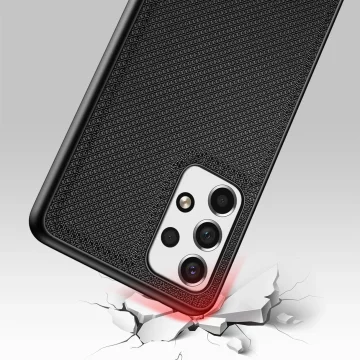 Kryt puzdra Dux Ducis Fino, materiál nylon Samsung Galaxy A73 čierny