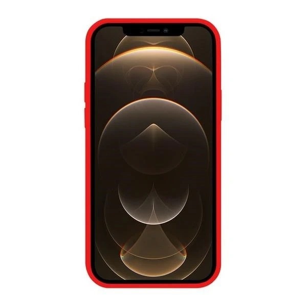 Mercury MagSafe Silicone Case for iPhone 12 mini 5.4" red/red