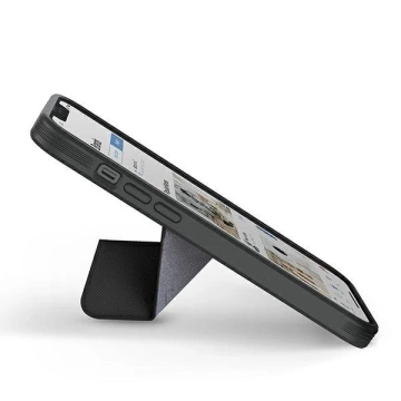 UNIQ case Transforma iPhone 13 6.1" black/ebony black MagSafe