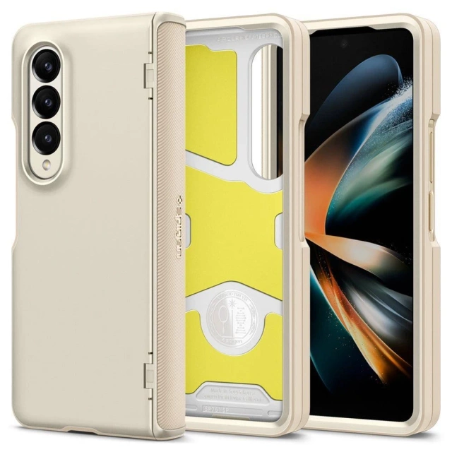 Чохол для телефону Spigen Slim Armor Pro для Samsung Galaxy Z Fold 4 Pearl Ivory