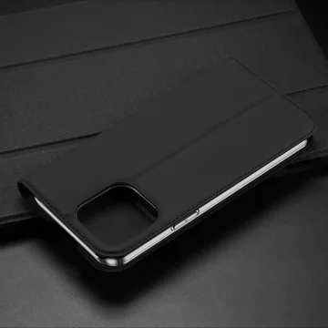 Dux Ducis Skin Pro Holster Flip Cover pre iPhone 14 Pro čierny