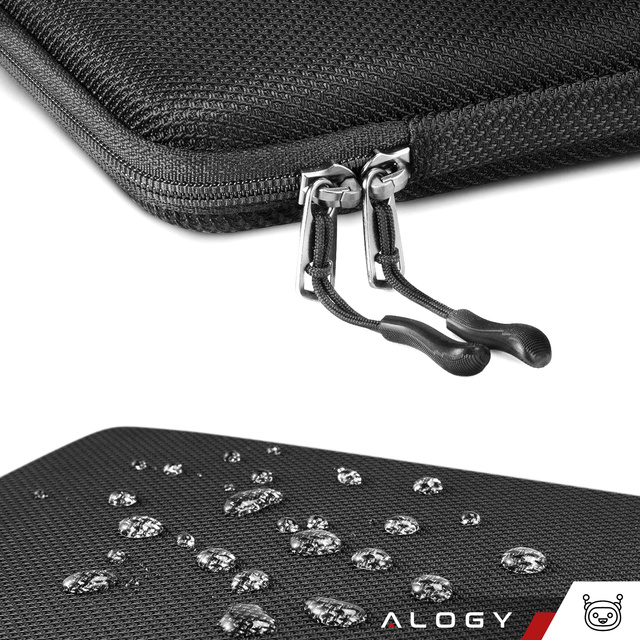 Laptop Sleeve, MacBook Air Pro 13.3" Alogy Hard Foam Bag Protective Case for 13-14" Laptops Black