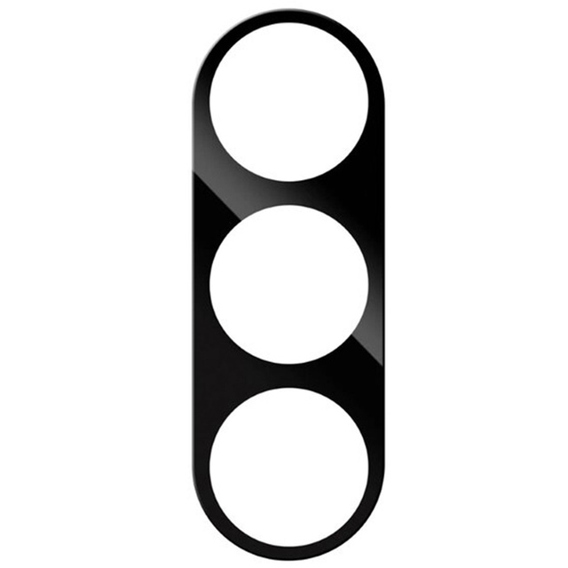 Glass for Samsung Galaxy S24 Plus camera lens 3D tempered full protection of the entire lens black glass