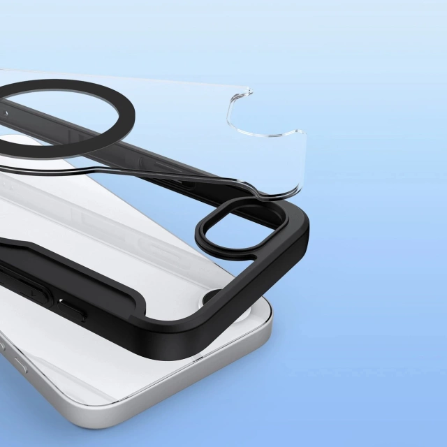 Dux Ducis Skin X Pro Protective Case with MagSafe for iPhone 16e - Black