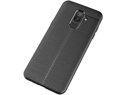 Etui Alogie Lederrüstung Samsung Galaxy A6 Plus