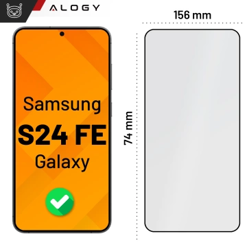 Tempered glass for Apple iPhone 16 screen protector 9H Alogy Heavy Pro ™️