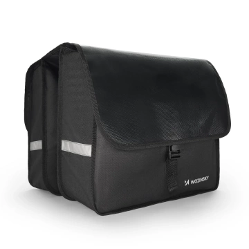 Wozinsky double bicycle pannier 28 l black (WBB34BK)