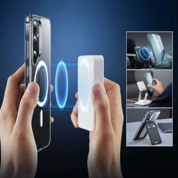 Etui do Samsung Galaxy S25  Plus Clear ESR Classic Hybrid HaloLock MagSafe