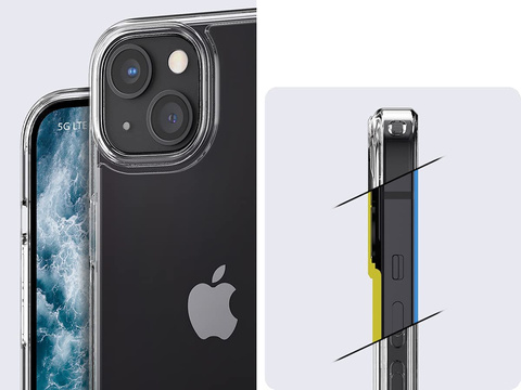 Чохол для одягу Spigen Ultra Hybrid для Apple iPhone 13 Crystal Clear