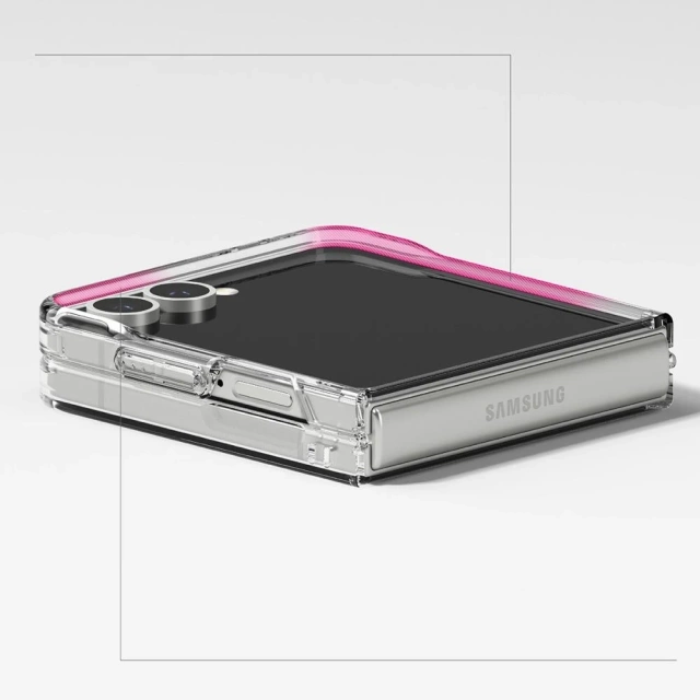 Etui Ringke Fusion do Galaxy Z Flip 7 Przezroczyste Clear