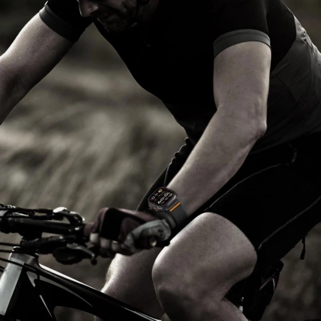 Pasek Tech-Protect Nylon Clasp Apple Watch 44–49 mm Czarny