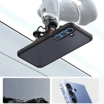 Чохол для Samsung Galaxy S25 Spigen Ultra Hybrid, морозно-чорний