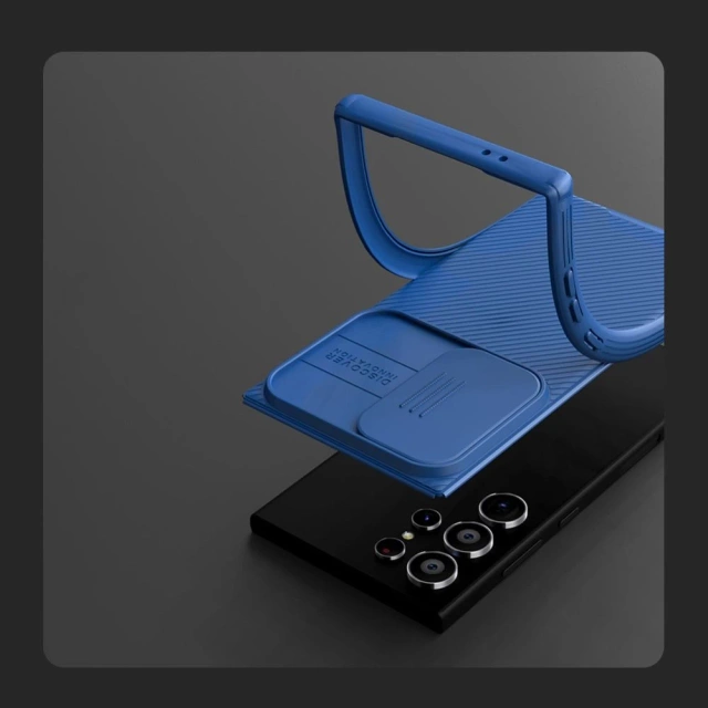 Etui Nillkin Camshield Pro für Samsung Galaxy S24 Ultra Schwarz