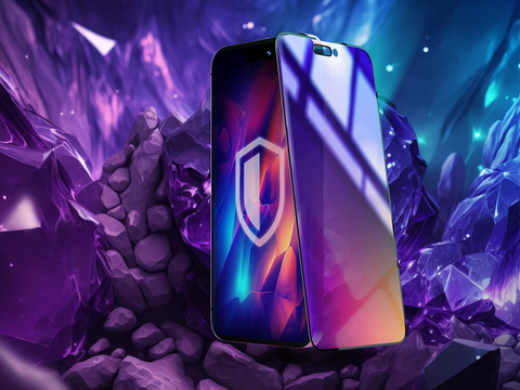 Загартоване скло Privacy для Apple iPhone 16 - 3mk Rainbow Privacy
