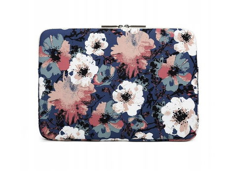 Полотняна сумка для ноутбука 15 для MacBook Air / Pro Navy Rose