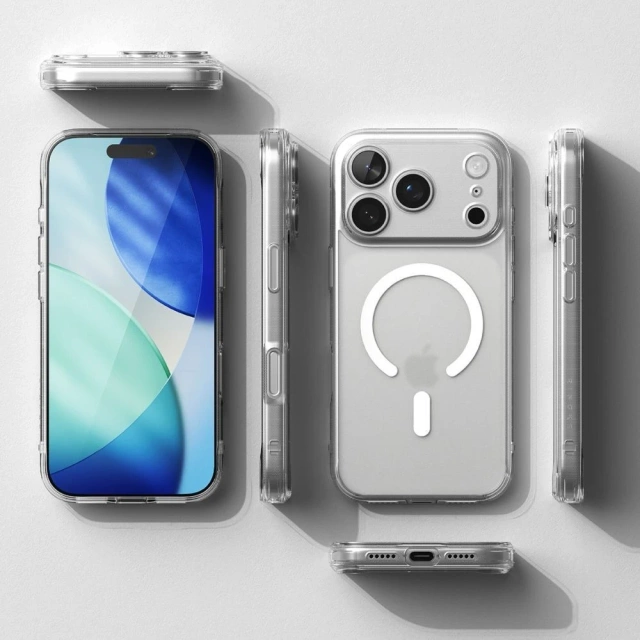 Etui Ochronne do iPhone 17 Pro Ringke Fusion Magnetic MagSafe Matte Clear