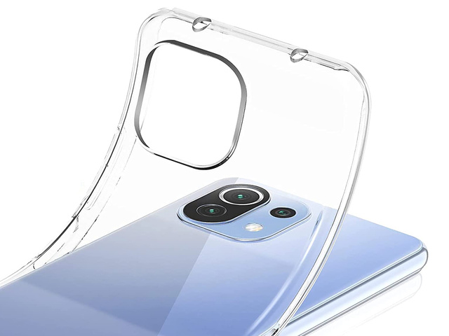 Alogy Silikonhülle Gehäusehülle für Xiaomi Mi 11 Lite transparent