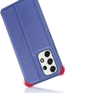 DUX DUCIS Skin X holster cover with flip cover for Samsung Galaxy A73 blue