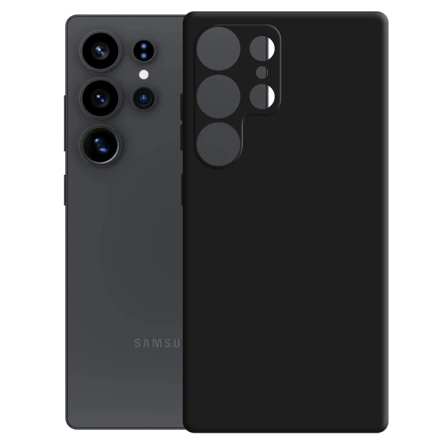 Etui für Samsung Galaxy S25 Ultra Schwarz 3mk Matt Case Pro