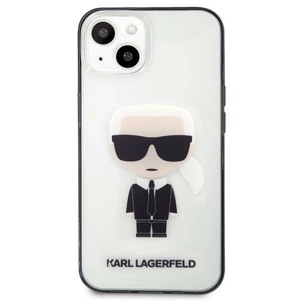 Karl Lagerfeld KLHCP13SHIKCK iPhone 13 mini 5,4" průhledný Ikonik Karl
