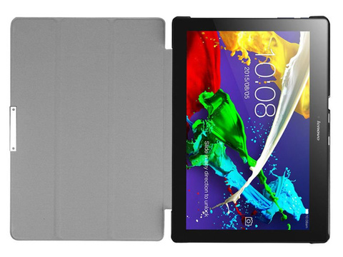 Smart Cover for Lenovo Tab2 A10-70/ Tab3 10 Plus X70 Pink