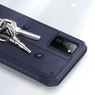 DUX DUCIS Skin X holster cover with flip Samsung Galaxy A02s EU blue