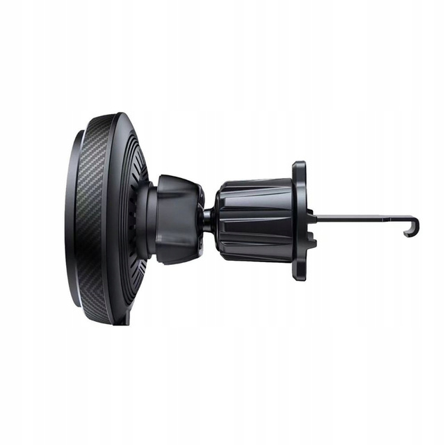 Magnetic car holder MagSafe with a 15W charger for the car grill Vent Car black