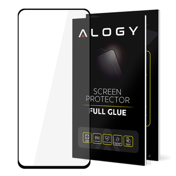Alogy Full Glue Gehäusefreundliches Glas für Realme GT 5G Black