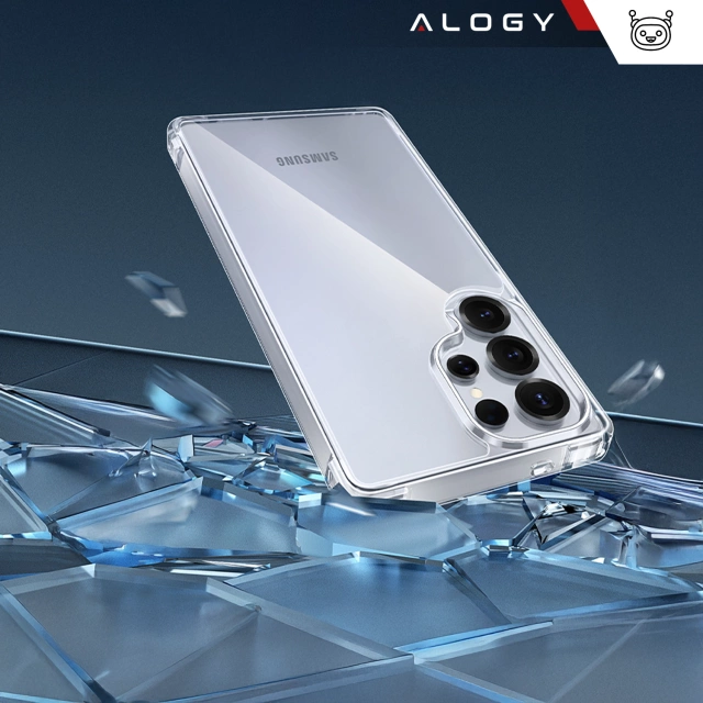 Hülle für Apple iPhone 16 Pro Max Alogy Anti-Shock Hybrid Case für MagSafe Transparent