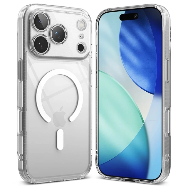 Etui Ochronne do iPhone 17 Pro Ringke Fusion Magnetic MagSafe Clear