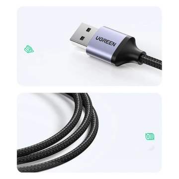 HUB UGREEN wielofunkcyjny adapter HUB USB 3.0 - 3 x USB / Ethernet RJ-45 / USB Typ C PD szary (CM475)